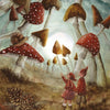 Bijdehansje Postcard Red Hat Wonderland | Conscious Craft